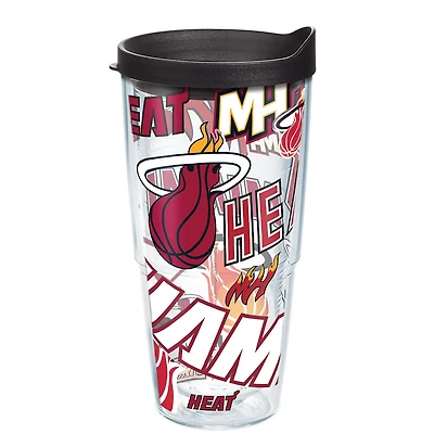 Tervis Miami Heat 24oz All Over Classic Tumbler