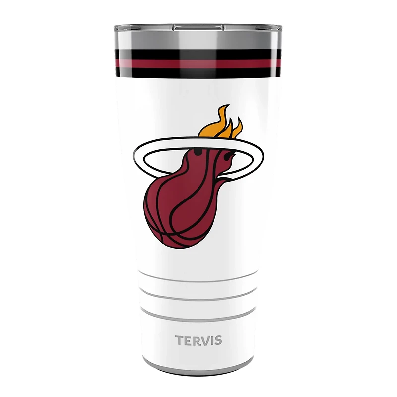 Tervis Miami Heat 30oz Arctic Stainless Steel Tumbler