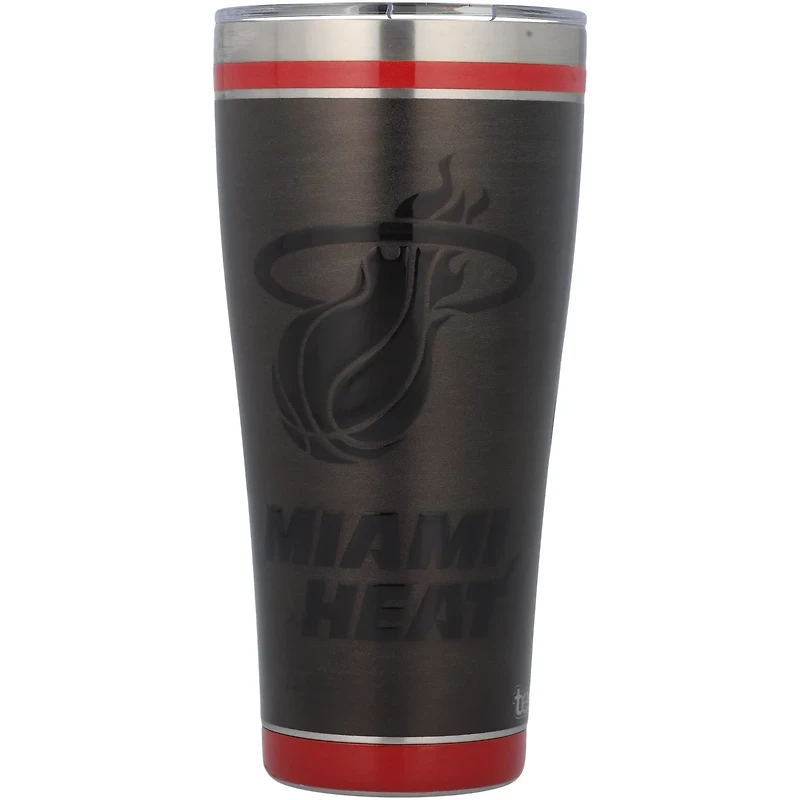 Tervis Miami Heat 30oz Blackout Stainless Steel Tumbler