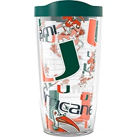 Tervis Miami Hurricanes 16oz Allover Classic Tumbler