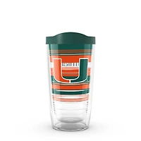 Tervis Miami Hurricanes 16oz Hype Stripes Classic Tumbler