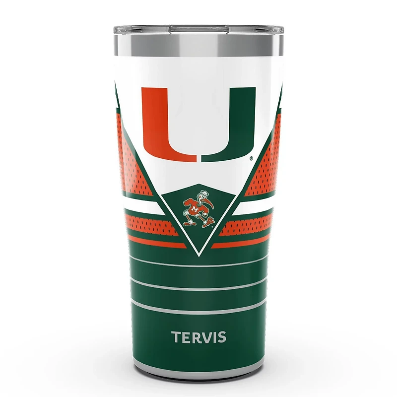 Tervis Miami Hurricanes 20oz Win Streak Stainless Steel Tumbler