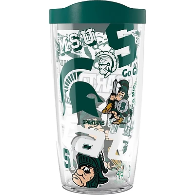 Tervis Michigan State Spartans 16oz Allover Classic Tumbler
