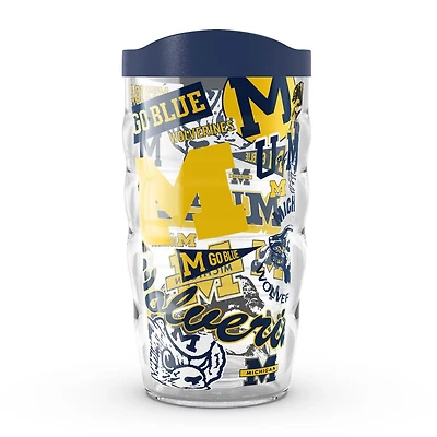 Tervis Michigan Wolverines 10oz Allover Classic Wavy Tumbler