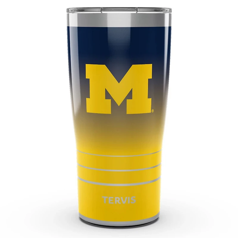 Tervis Michigan Wolverines 20oz Ombre Stainless Steel Tumbler