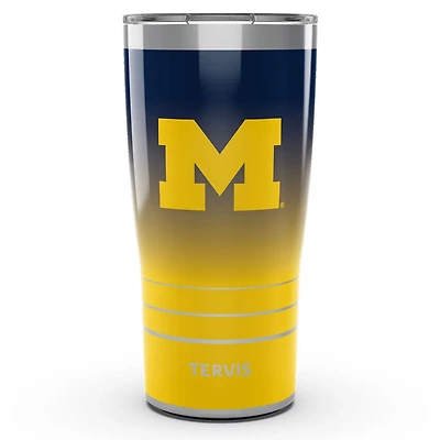 Tervis Michigan Wolverines 20oz Ombre Stainless Steel Tumbler
