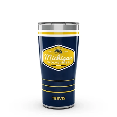 Tervis Michigan Wolverines 20oz Vintage DuraPrint Stainless Steel Travel Tumbler