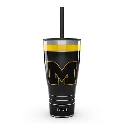 Tervis Michigan Wolverines 30oz Night Game Tumbler with Straw