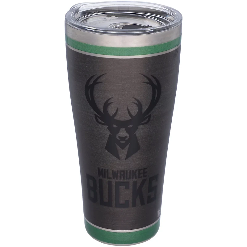 Tervis Milwaukee Bucks 30oz Blackout Stainless Steel Tumbler