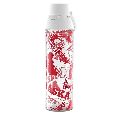 Tervis Nebraska Huskers 24oz Allover Venture Lite Water Bottle
