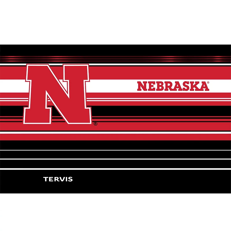 Tervis Nebraska Huskers 30oz Hype Stripes Stainless Steel Tumbler