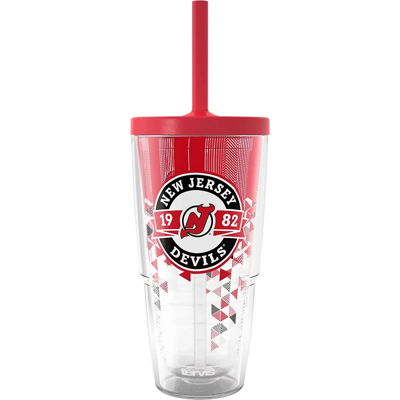 Tervis New Jersey Devils 24oz Shatter Classic Tumbler with Straw Lid