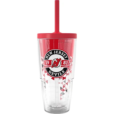 Tervis New Jersey Devils 24oz Shatter Classic Tumbler with Straw Lid