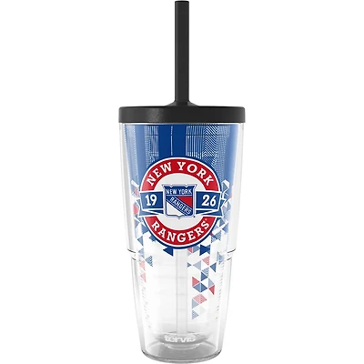 Tervis New York Rangers 24oz Shatter Classic Tumbler with Straw Lid