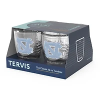 Tervis North Carolina Tar Heels 4-Pack 12oz Emblem Tumbler Set