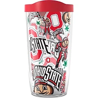 Tervis Ohio State Buckeyes 16oz Allover Classic Tumbler