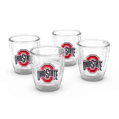 Tervis Ohio State Buckeyes 4-Pack 12oz Emblem Tumbler Set