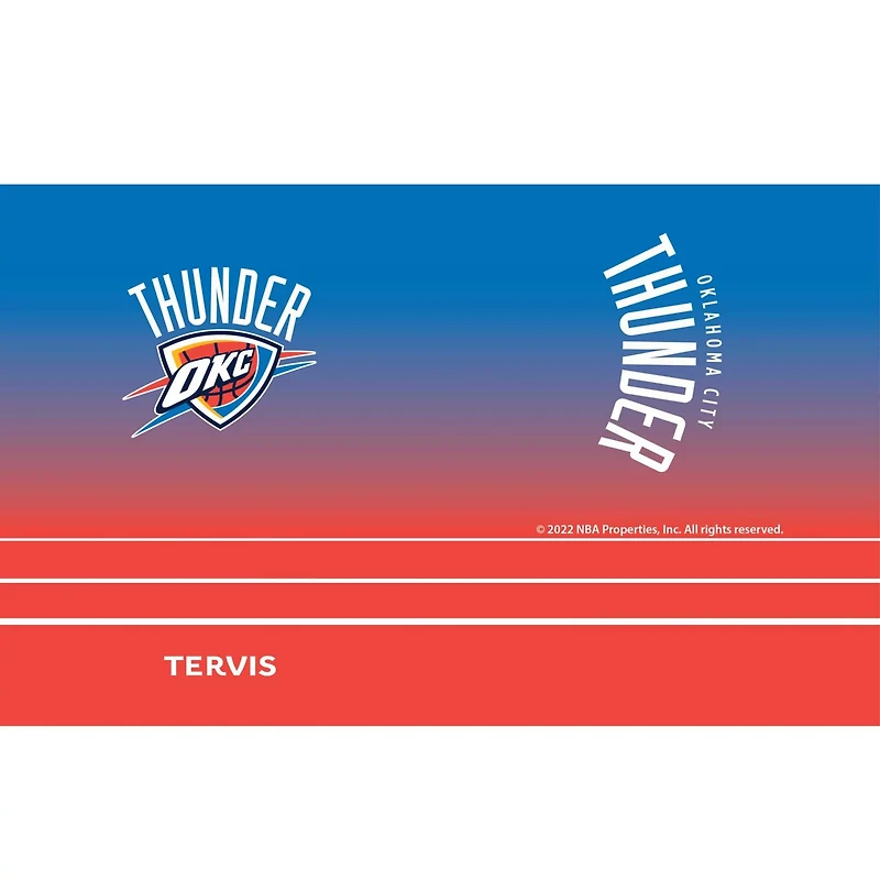 Tervis Oklahoma City Thunder 20oz Ombre Stainless Steel Travel Tumbler