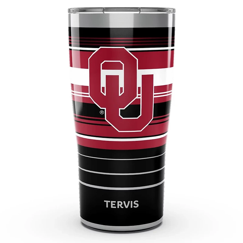 Tervis Oklahoma Sooners 20oz Hype Stripe Stainless Steel Tumbler