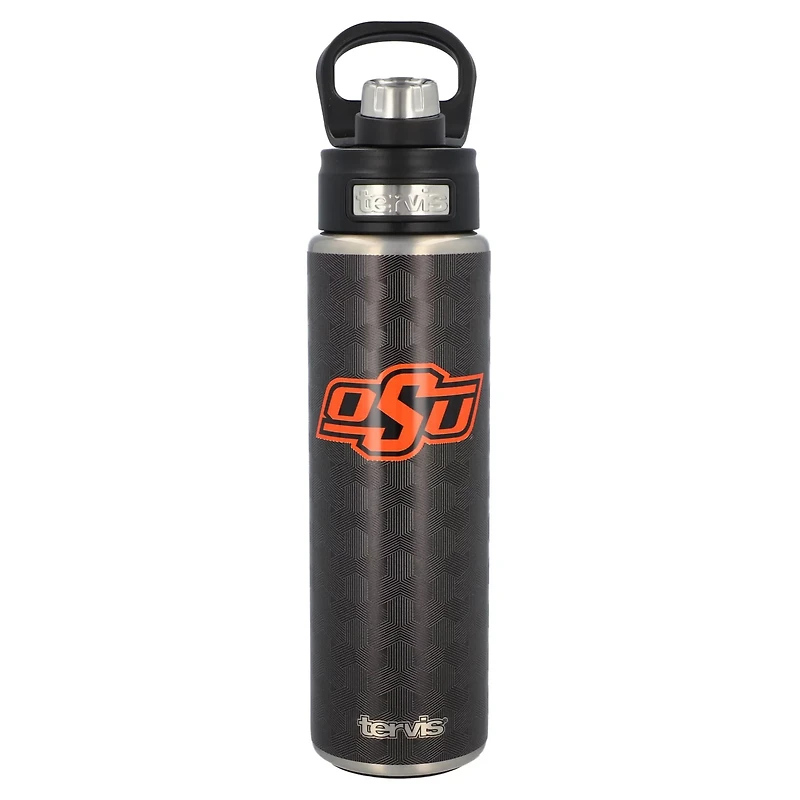 Tervis Oklahoma State Cowboys 24oz Weave Stainless Steel Wide Mouth Bottle