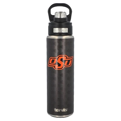 Tervis Oklahoma State Cowboys 24oz Weave Stainless Steel Wide Mouth Bottle