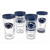 Tervis Penn State Nittany Lions Four-Pack 16oz Classic Tumbler Set