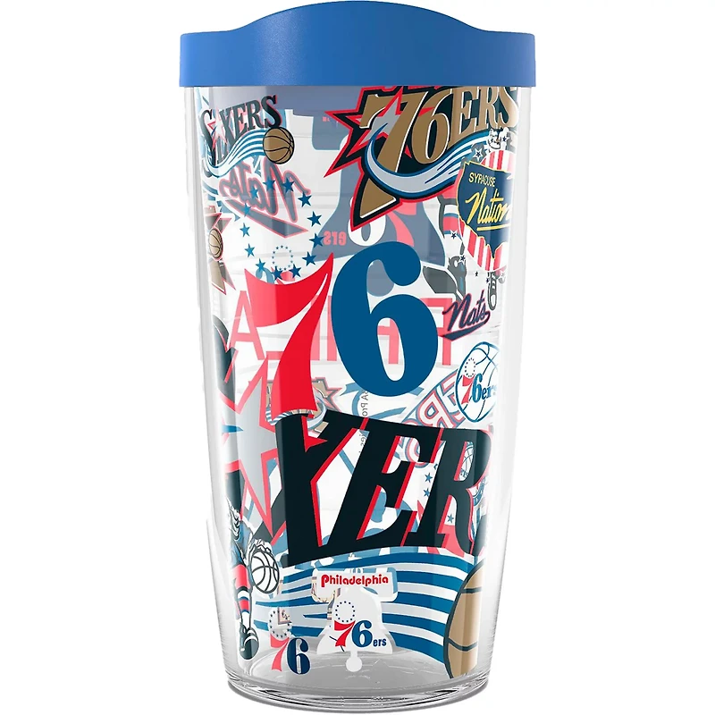 Tervis Philadelphia 76ers 16oz Allover Classic Tumbler