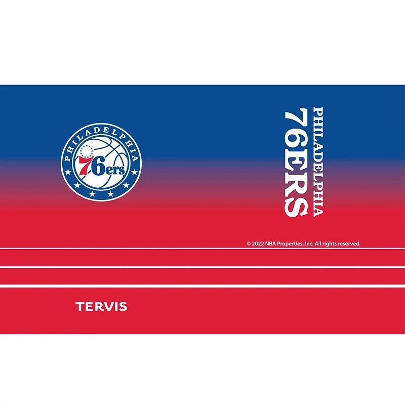 Tervis Philadelphia 76ers 20oz Ombre Stainless Steel Travel Tumbler