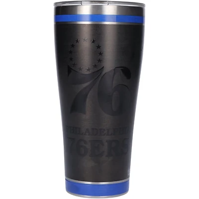 Tervis Philadelphia 76ers 30oz Blackout Stainless Steel Tumbler