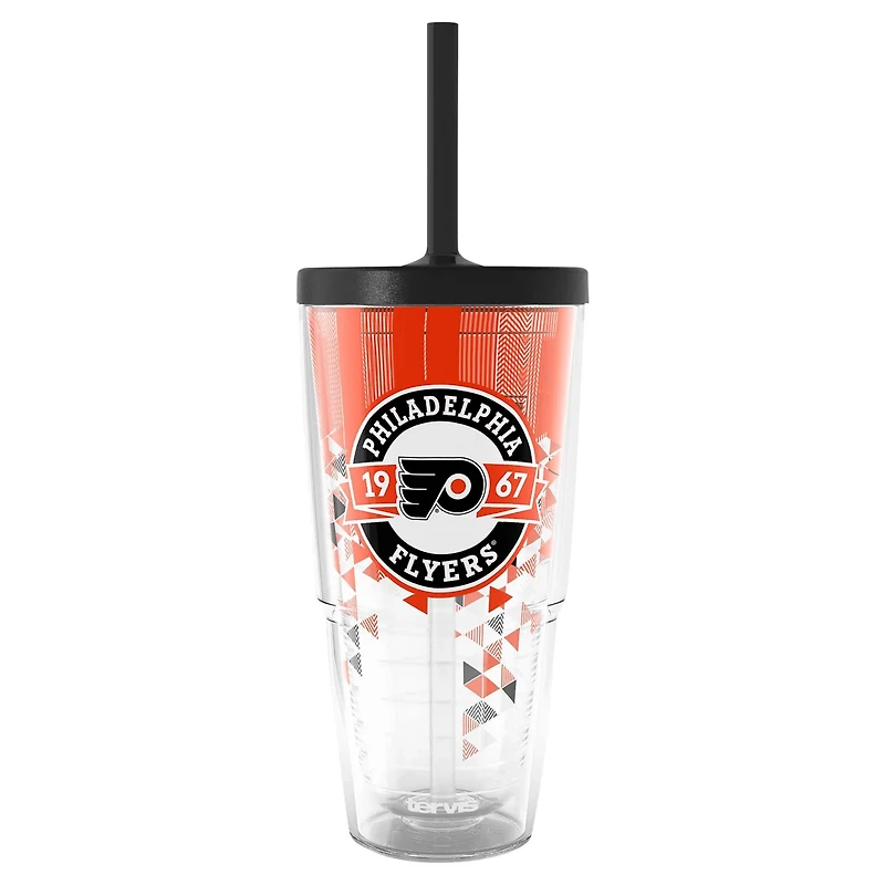 Tervis Philadelphia Flyers 24oz Shatter Classic Tumbler with Straw Lid