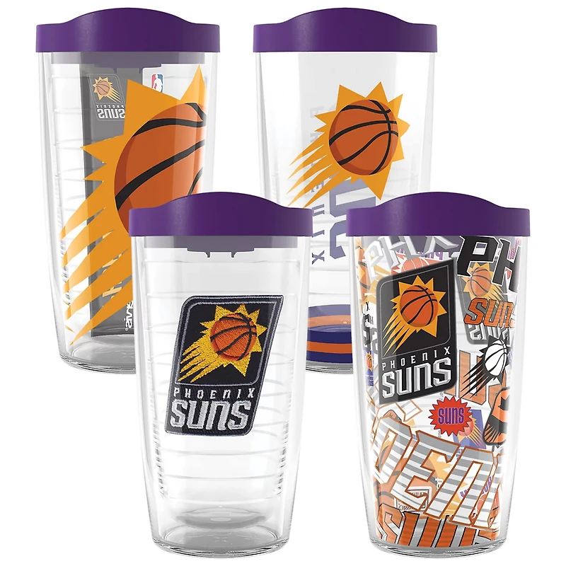 Tervis Phoenix Suns Four-Pack 16oz Classic Tumbler Set