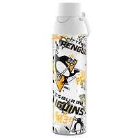 Tervis Pittsburgh Penguins 24oz Allover Venture Lite Water Bottle