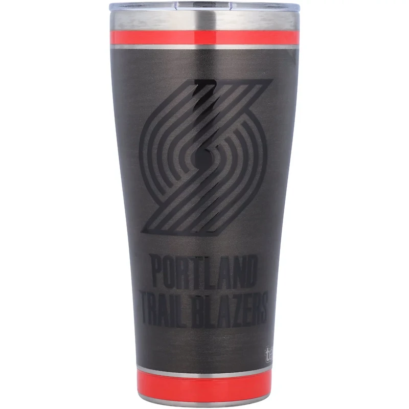 Tervis Portland Trail Blazers 30oz Blackout Stainless Steel Tumbler