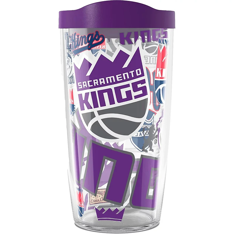 Tervis Sacramento Kings 16oz Allover Classic Tumbler