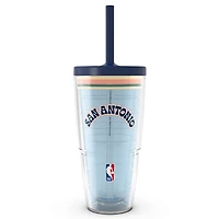 Tervis San Antonio Spurs 2024 25 City Edition 24oz Classic Tumbler with Straw