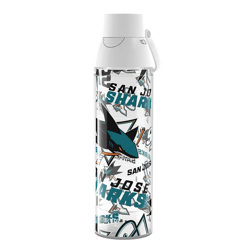 Tervis San Jose Sharks 24oz Allover Venture Lite Water Bottle