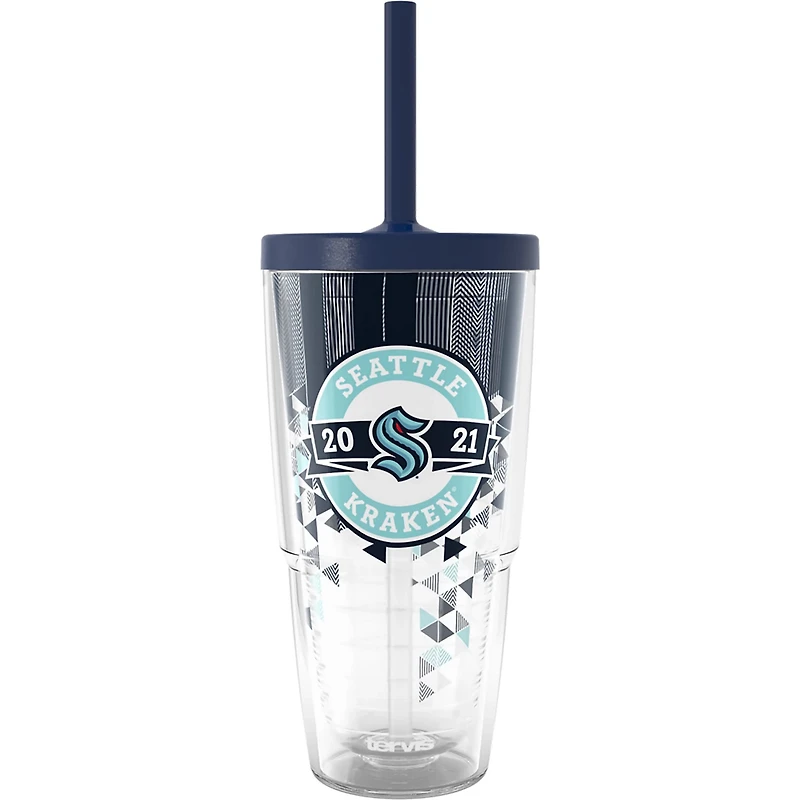 Tervis Seattle Kraken 24oz Shatter Classic Tumbler with Straw Lid