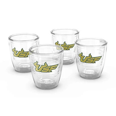 Tervis South Florida Bulls 4-Pack 12oz Emblem Tumbler Set