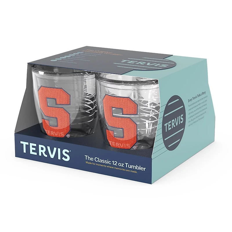 Tervis Syracuse 4-Pack 12oz Emblem Tumbler Set