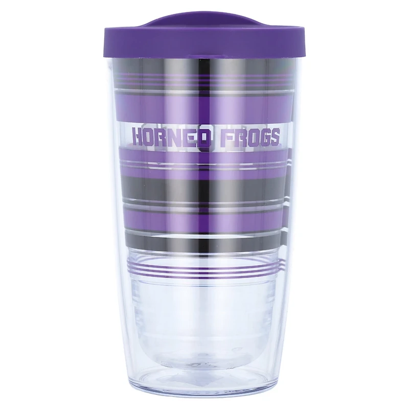 Tervis TCU Horned Frogs 16oz Hype Stripes Classic Tumbler