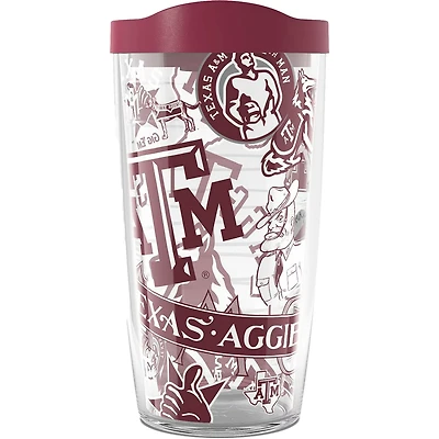 Tervis Texas AM Aggies 16oz Allover Classic Tumbler