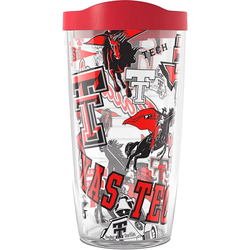Tervis Texas Tech Raiders 16oz Allover Classic Tumbler