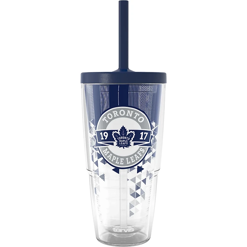 Tervis Toronto Maple Leafs 24oz Shatter Classic Tumbler with Straw Lid