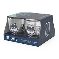 Tervis UConn Huskies 4-Pack 12oz Emblem Tumbler Set