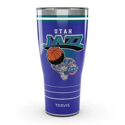 Tervis Utah Jazz 30oz DuraPrint Vintage Stainless Steel Travel Tumbler