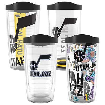 Tervis Utah Jazz Four-Pack 16oz Classic Tumbler Set
