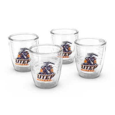 Tervis UTEP Miners 4-Pack 12oz Emblem Tumbler Set