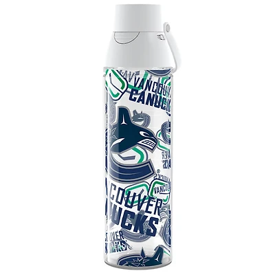 Tervis Vancouver Canucks 24oz Allover Venture Lite Water Bottle