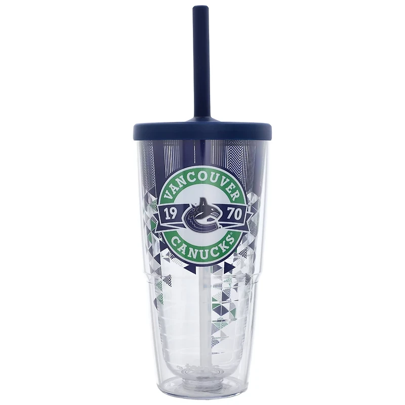 Tervis Vancouver Canucks 24oz Shatter Classic Tumbler with Straw Lid