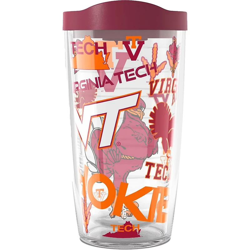 Tervis Virginia Tech Hokies 16oz Allover Classic Tumbler